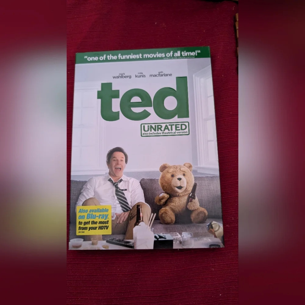 Ted Movie DVD (EUC)